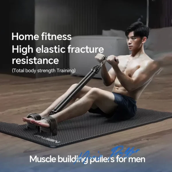 Extracteur de muscle tension de pédale pour hommes, exercice de fitness multifonctionnel à la maison - Image 3