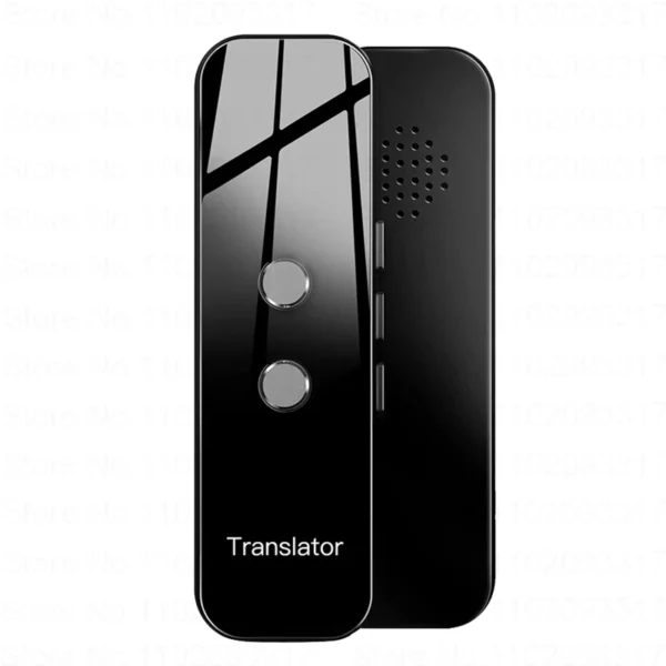 Appareil intelligent de traduction instantanée des langues, Campanvocal portable en temps réel, intelligence artificielle, Bluetooth G6, 2025 - Image 2